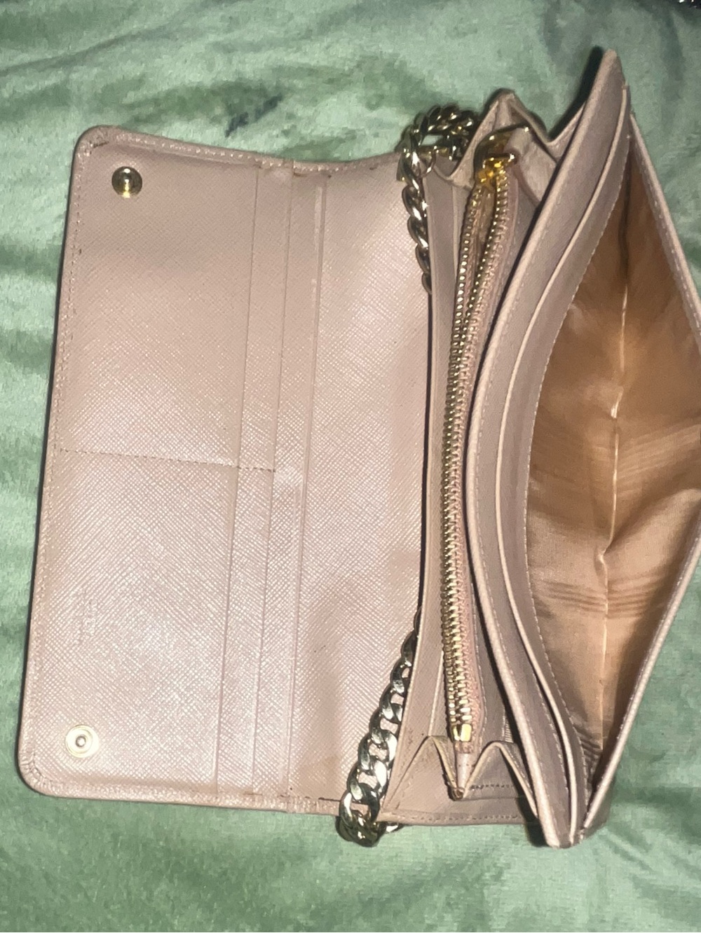 authentic Prada Saffiano Leather Bow Flap with removable Chain Wallet - Picture 8 of 12